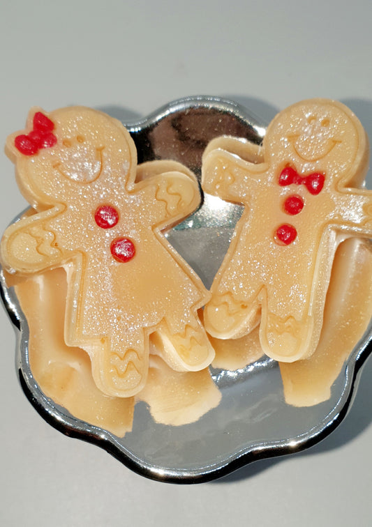 Flora winter gingerbread Man & Lady WAXIDENT