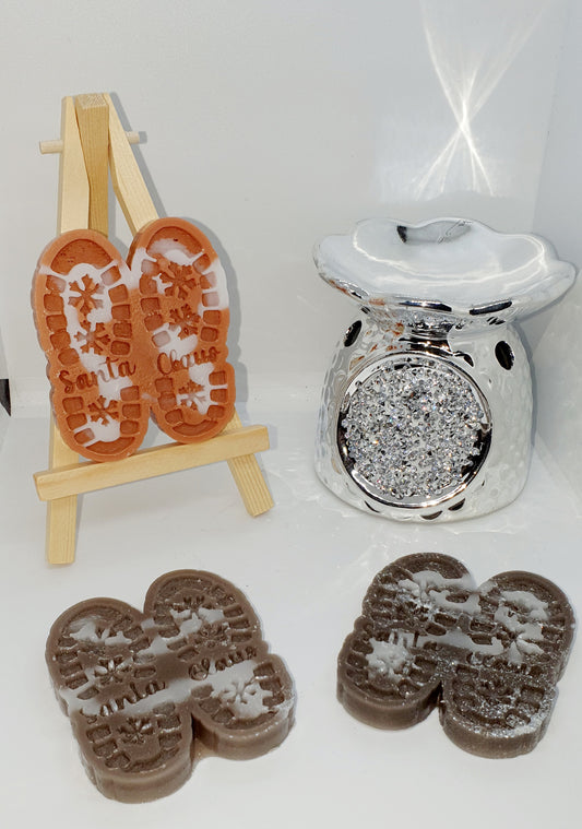 Gold Frankincense & Myrrh Santa Feet WAXIDENT