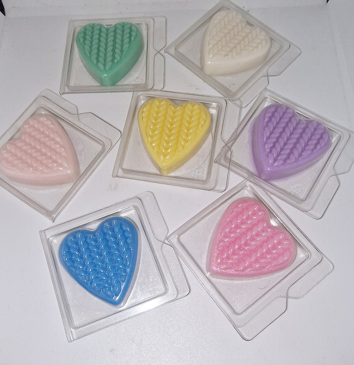 Sample Scented Heart Wax Melt
