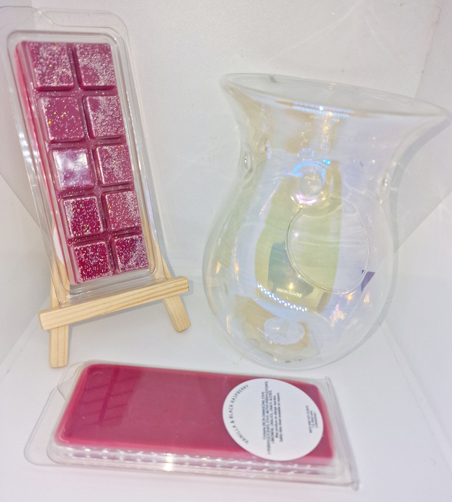 Vanilla & Black Raspberry Snap Bar