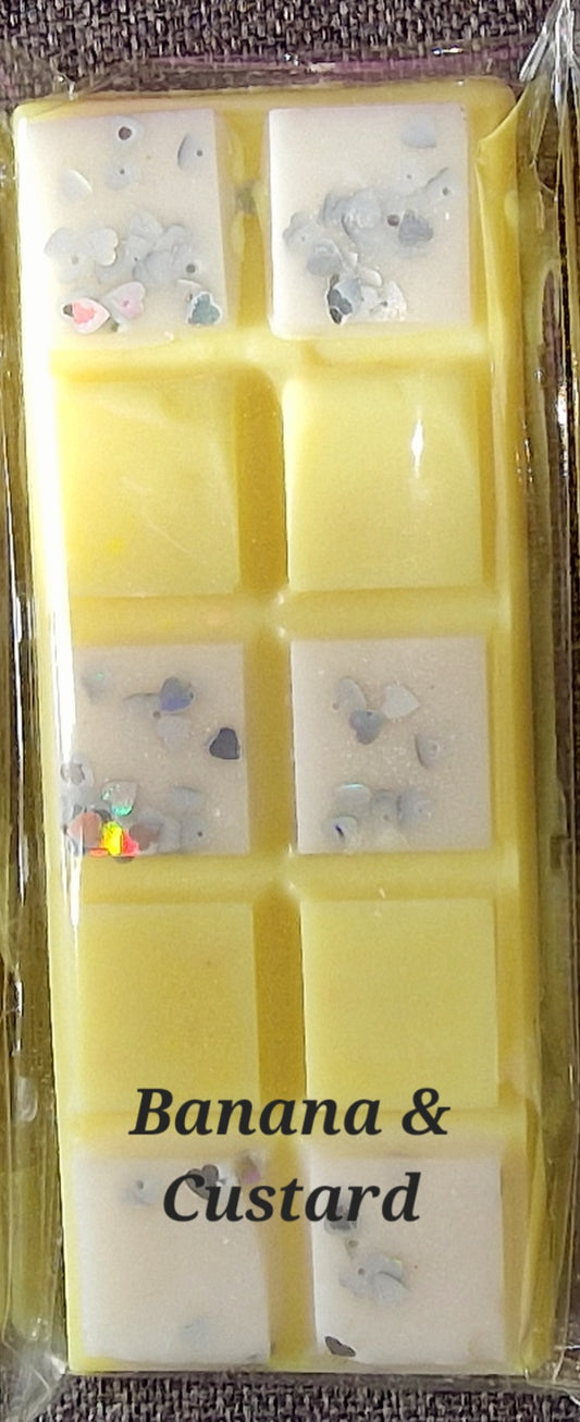 Banana & Custard scented snap Bar